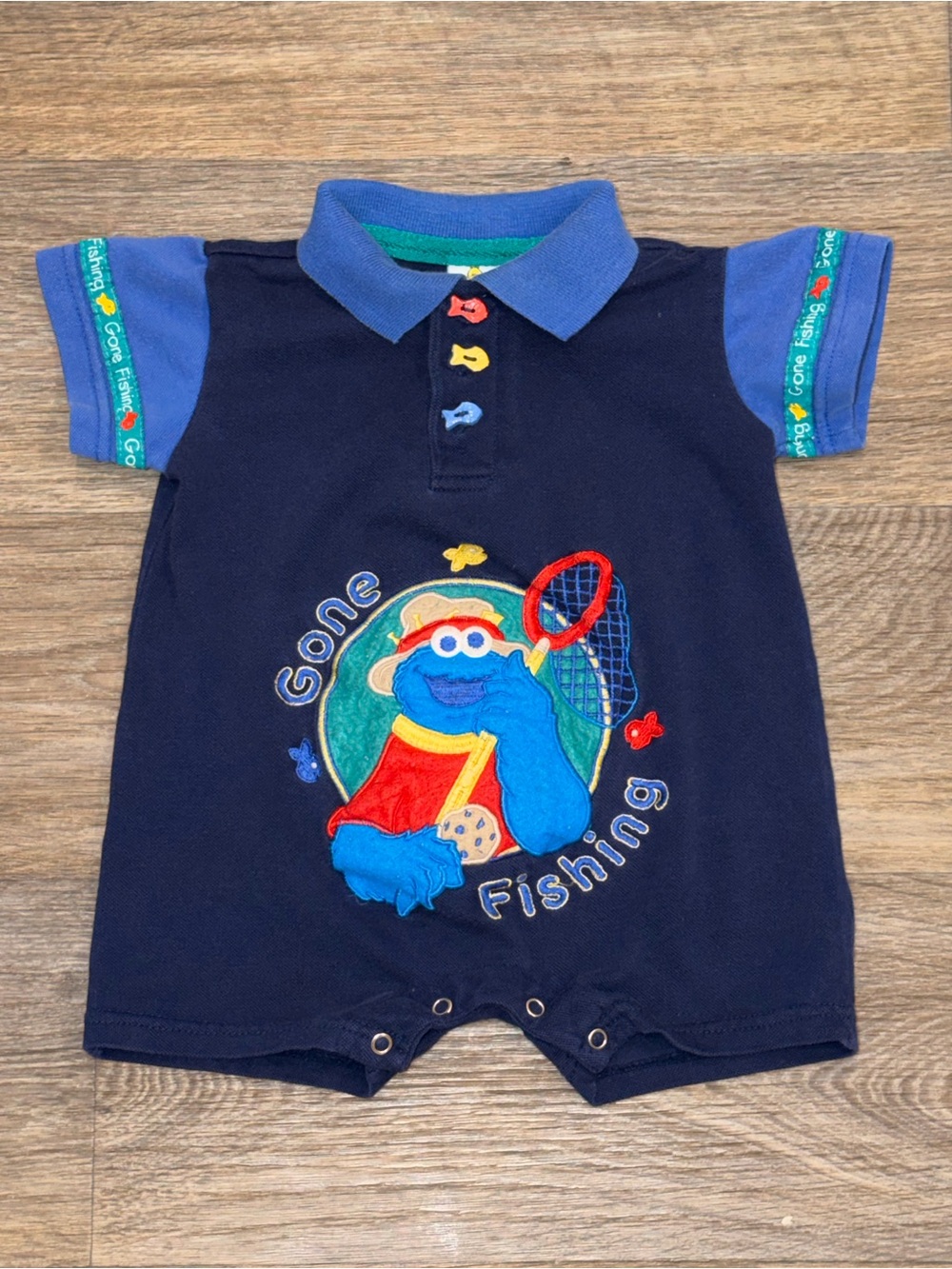 Vintage Sesame Street romper